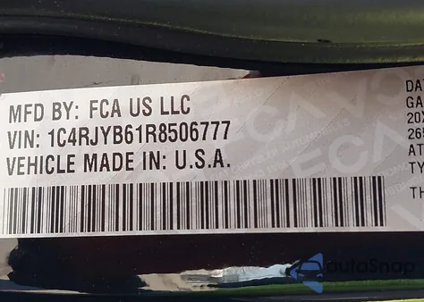 2024 Jeep Grand Cherokee 4Xe Anniversary Edition z USA, uszkodzony, nr VIN 1C4RJYB61R8506777